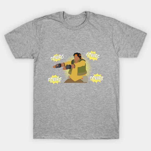 Hunk "POWRG POWRG" T-Shirt by ScarletRigmor